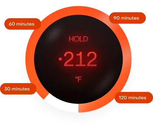 Baristan Electric Kettle Temperature Screen