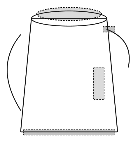 Kettle diagram showing hidden plastic danger zones