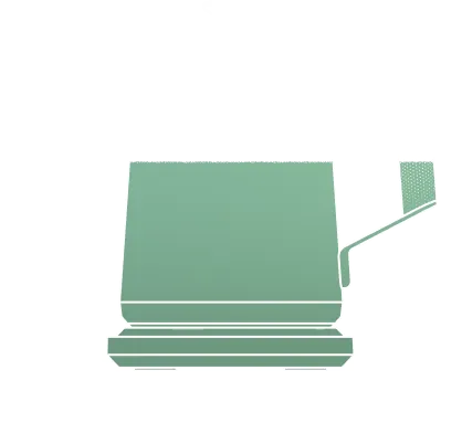 Line illustration of an electric kettle on a Plastic-Free Buyers Guide hero