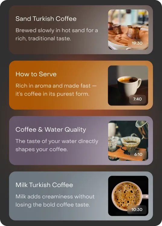 Turkish Coffee Cup